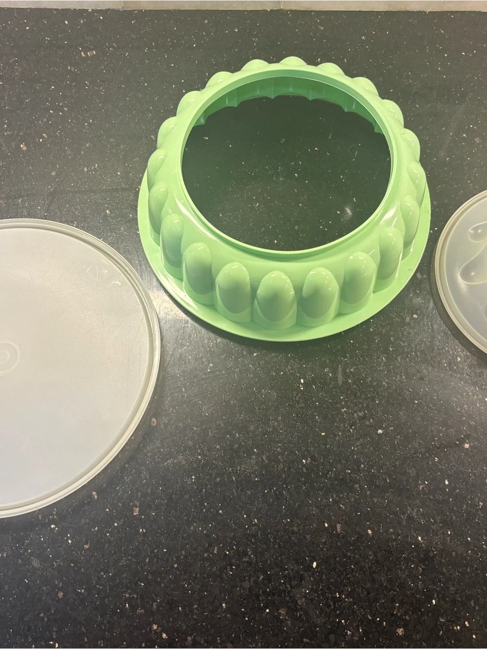 Tupperware molded plastic